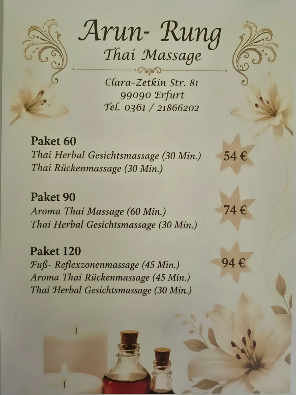 Fußmassage Erfurt